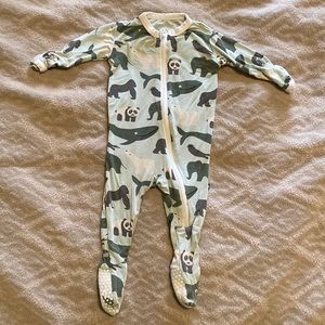 Kickee Pants bamboo footie jams